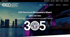 Desktop Screenshot of ced-miami.com